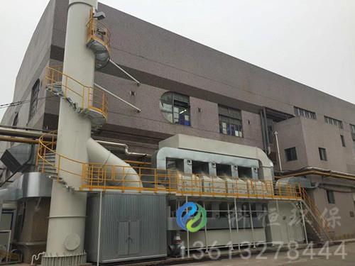 汽车配件喷漆废气催化燃烧设备